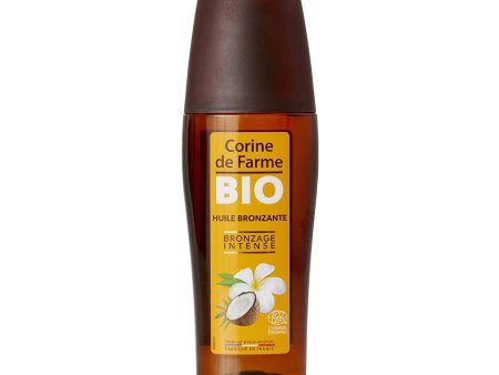 Aceite de ultra sun -sun, certificado orgánico, para mate o curtido, bronceado rápido intenso dorado brillante, aceite de coco, fragancia de las islas Embalaje Deteriorado For Cheap